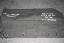 Sommerdach Willys MB Canvas Stoff +++MIT BESCHRIFTUNG+++