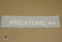 Lackierschablone PRESTONE 44 Klebefolie