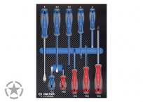 Schlitz- und PHILLIPS®-Schraubendreher (KING TONY TOOLS)
