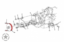 Keilriemen Servopumpe M1009 , M1008