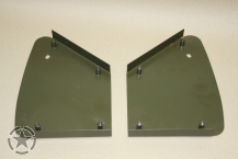1 Set Grundplatten für die Seitenpolster Willys MB