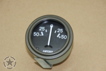 Amperemeter Willys MB  (OLIV) -50 / + 50