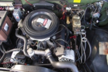 Aufkleber am Luftfilter Chevy M1008 M1009