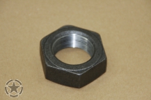 Hex Jam Nut  White Half Track