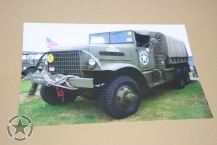 Foto BROCKWAY TRUCK, 6 TON, 6 x 6  42 cm x 29 cm