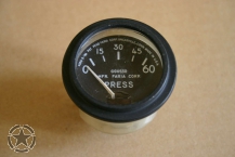 US ARMY Armatur 24 Volt Druck 505AS  0- 60 psi