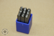 Einschlagzahlen-satz 9tlg     5 mm