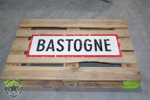 Kunststoffschild BASTOGNE (90 cm x 30 cm)