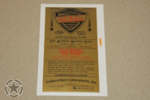 Aufkleber SOS Fire Guard decal