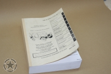 Jeep M151 Reparatur Shop Manuell Tm 9-2320-218-20-1-1 Reprint