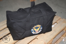 Fliegertasche CO Air Forces Print schwarz