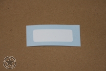 Aufkleber Minus    46 mm x 15,5 mm