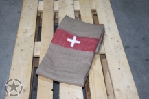 Schweizer Armeedecke - 130 x 200 cm (80% wolle)   Repro