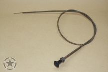 Handgaszug Throttle Cable (plastic knob) 1,10 m
