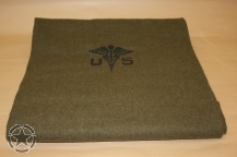 US Army Wolldecke  Medical  (Repro) 225 x 155 cm