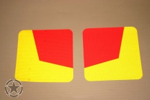 Delinatoren Set 20cmx20cm Reflektor Army