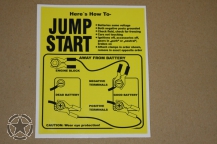Army Aufkleber Jump Start 135mmx110mm