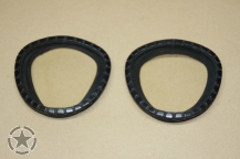 US Army M17A1/A2 Gas Mask Outserts / Eye lens