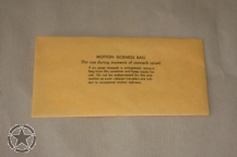 US Army bag Plastik Kotztüte