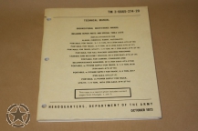TM 3-6665-274-20 Chemical Alarm Tool List