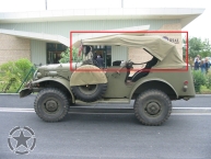 Canvas Dach Dodge Comand CAR 