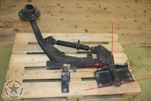 Hummwv Reserveradhalter absenkbar (zum aufarbeiten)
