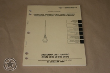 US ARMY Anleitung Antenne HMMWV , Jeep