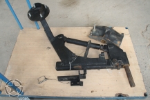 Hummwv Reserveradhalter absenkbar (zum aufarbeiten)