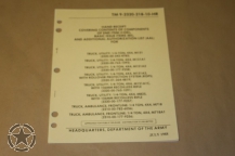 TM 9-2320-218-10-HR Hand Receipt Covering Ford Mutt M151