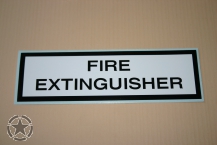 Fire Extinguisher 146mmx44mm
