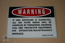 US Army Aufkleber NBC