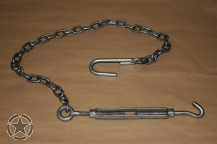 Kette mit Spannschloss aus Army Beständen