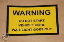 Do not Start 91mmx63mm