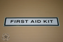 First Aid Kit  160mmx33mm