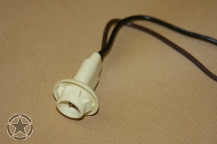 Lampenfassung für den Blinker im Kotflügel
