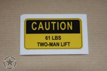 US Radio Aufkleber für RT-246 / RT-524