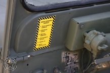 Aufleber VEHICLE OPERATIONS CHECKLIST M151 Ford