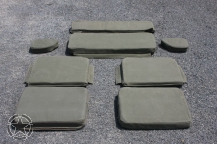 Sitzpolster Willys MB Satz Canvas Stoff