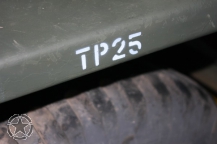 Schriftschablone TP25 1 Inch