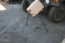 Kanisterständer US ARMY aus Aluminium