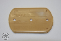 dog tag cover