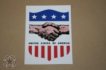 Aufkleber United States of America