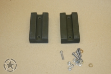 Haubenauflage Gummi frühe Ausführung Willys MB