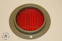 Reflektor rund Rot ( Ford Type )